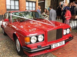 Classic Bentley for wedding hire in Dartford